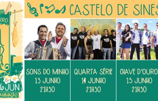 Sines comemora os santos populares entre 13 e 16 de junho
