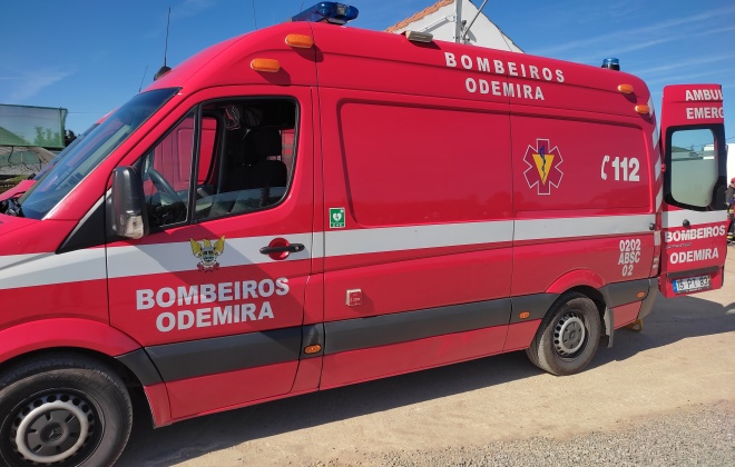 Despiste provoca um ferido grave em São Luís, no concelho de Odemira