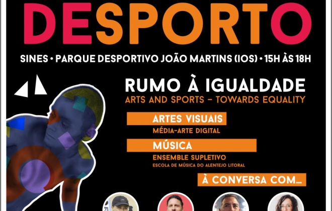 Parque Desportivo João Martins (antigo IOS) recebe neste sábado o programa "Arte e Desporto - Rumo à Igualdade"