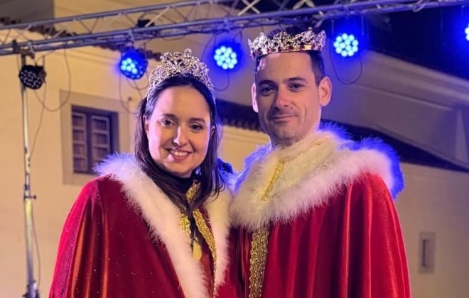 Mariana Vilhena e André Gonçalves são os Reis do Carnaval de Sines