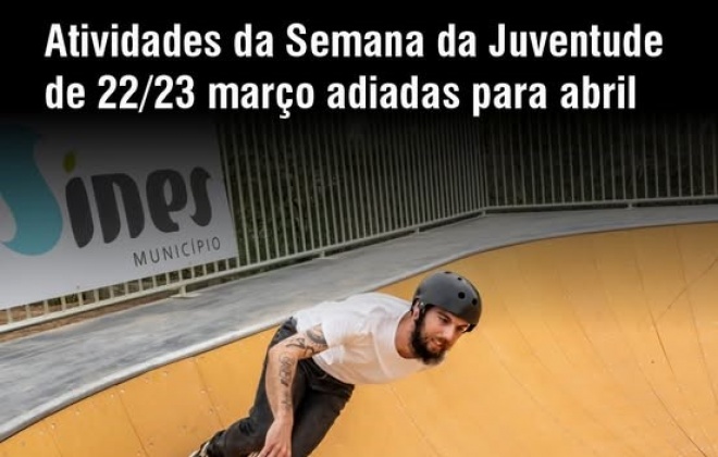Atividades da Semana da Juventude previstas para 22 e 23 de março foram adiadas para 12 e 13 de abril