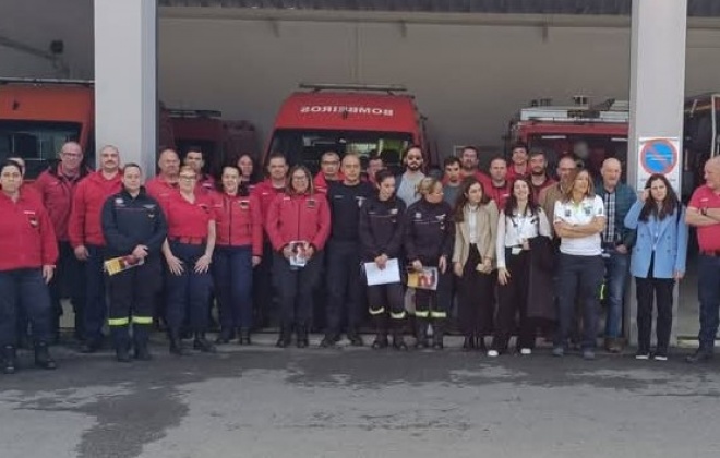 Bombeiros de Sines participaram no Workshop Via Verde AVC - EMS