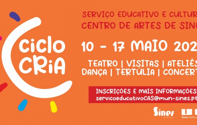 Ciclo CRIA '25 celebra as artes com escolas e famílias