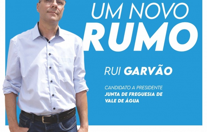 Rui Garvão é o candidato do STC à presidência da Junta de Freguesia de Vale de Água