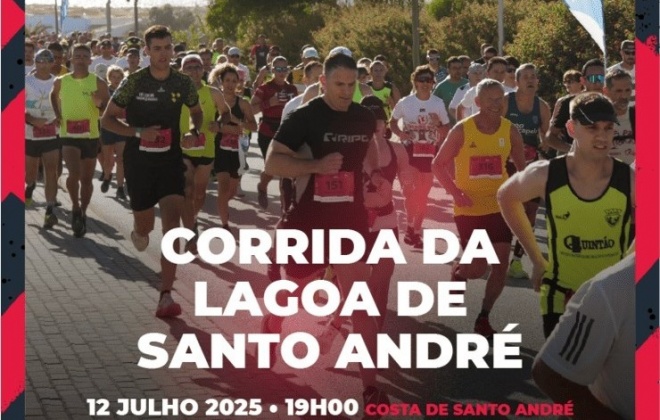 Corrida da Lagoa de Santo André realiza-se neste sábado às 19 horas