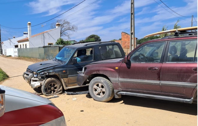 Colisão provoca um ferido em Vila Nova de Milfontes