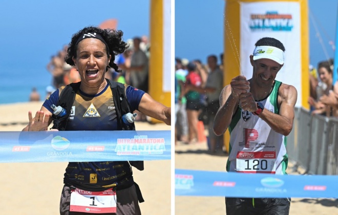 Rui Teixeira e Patrícia Serafim vencem 20.ª edição da Ultra Maratona que ligou Tróia a Melides