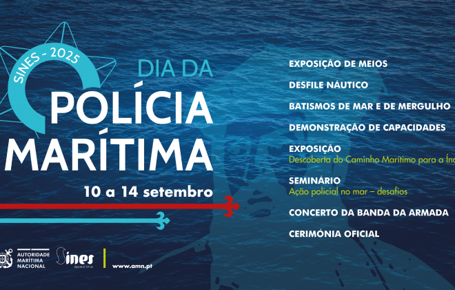 Sines recebe a partir de hoje as comemorações do Dia da Polícia Marítima (com áudio)