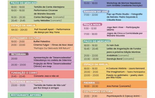 São Luís recebe o Festival Montras de 15 de agosto a 13 de setembro