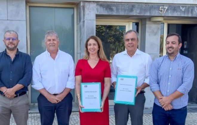 Partido Socialista entregou as listas de candidatos no Tribunal de Sines