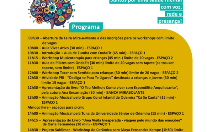 Boavista dos Pinheiros recebe a Feira da Saúde Mental neste sábado a partir das 9h30