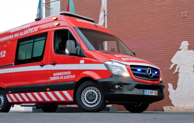 Despiste provoca um morto e três feridos graves em Ferreira do Alentejo