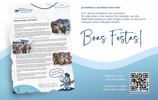 Empresa Águas de Santo André lança projeto “Conto de Natal”