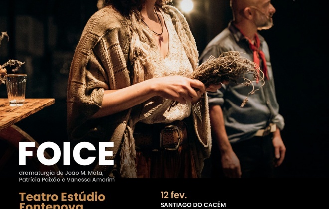 Mostra EmCena regressa ao auditório do Centro de Artes de Sines no dia 14 de fevereiro