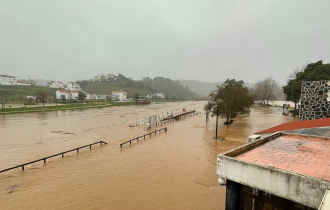 Barragem de Santa Clara iniciou descargas controladas na manhã desta sexta-feira
