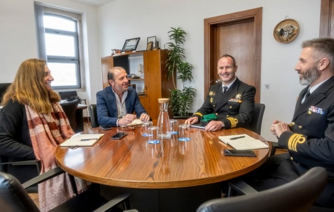 Capitão do Porto realiza visita ao Município de Sines