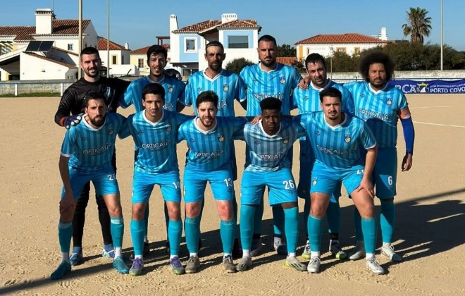 Ginásio Clube de Sines venceu em Porto Covo por 3-0