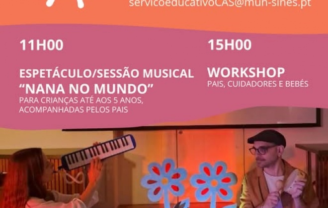 Ciclo CRIA regressa este sábado ao Centro de Artes de Sines