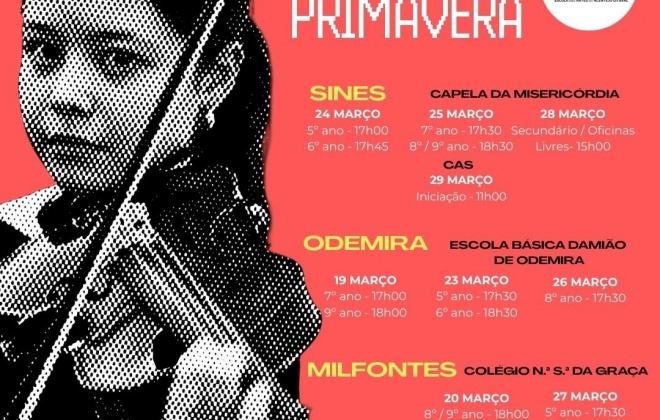 Escola de Artes do Alentejo Litoral promove nesta quinta-feira uma Audição de Primavera em Odemira