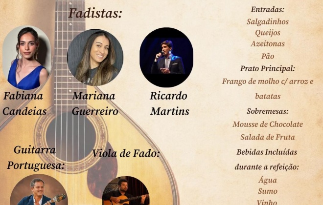Bombeiros de Santo André organizam “Noite de Fados Solidária”