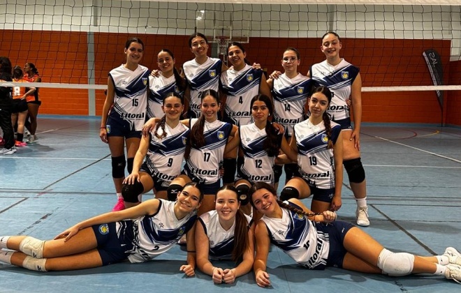 Resultados das equipas de Voleibol do Ginásio Clube de Sines
