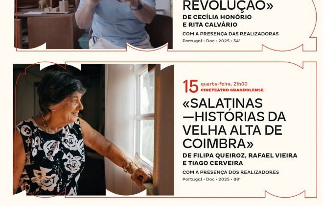 Ciclo de cinema “Abril Documental” para ver em Grândola