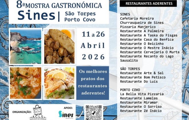 Começa hoje e prolonga-se até 16 de abril a 8.ª Mostra Gastronómica da ACLS (com áudio)