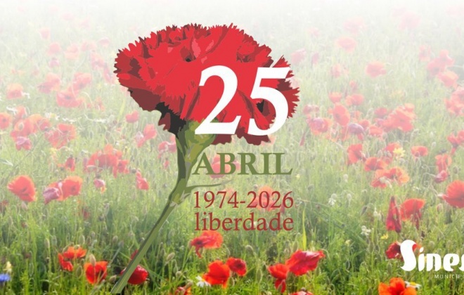 Sines comemora os 52 anos do 25 de Abril com atividades culturais, desportivas, cívicas e recreativas