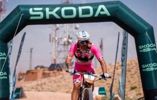 Bruno Rosa termina a 1.ª etapa do Titan Desert Marocco no 2º lugar