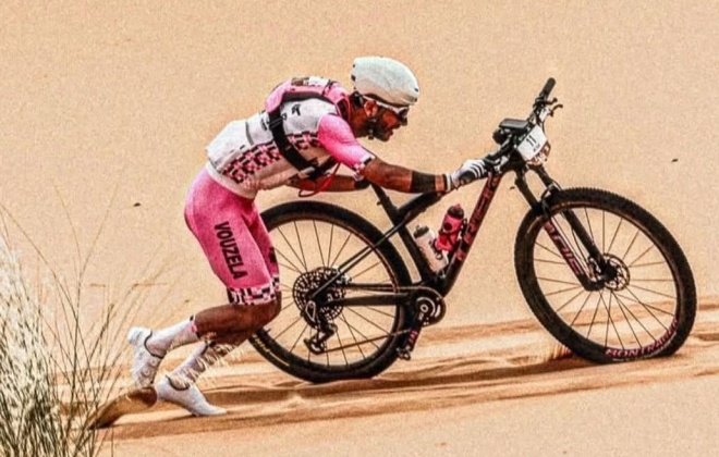 Bruno Rosa terminou o Titan Desert Morocco em 2.º lugar
