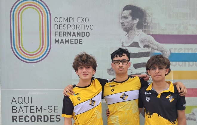 Atletismo do Vasco da Gama esteve presente no Olímpico Jovem Distrital e na Meia Maratona do conselho de Santiago do Cacém