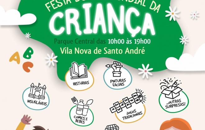 Vila Nova de Santo André comemora o “Dia Mundial da Criança” no sábado (com áudio)