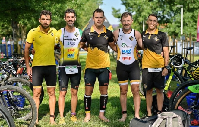 Triatlo do Vasco da Gama de Sines esteve presente no Triatlo Cross da Golegã