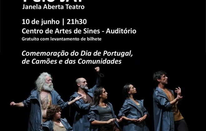 CAS recebe o espetáculo "Cabo das Tormentas" no dia 10 de junho