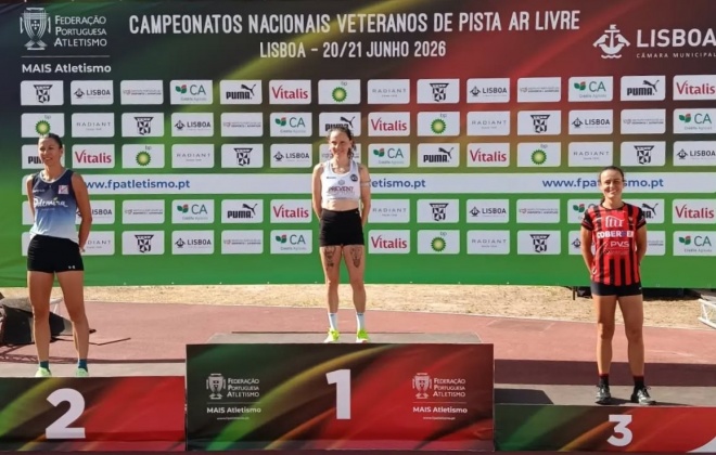 Ana Margarida Lourenço é Vice-Campeã Nacional de Masters V40
