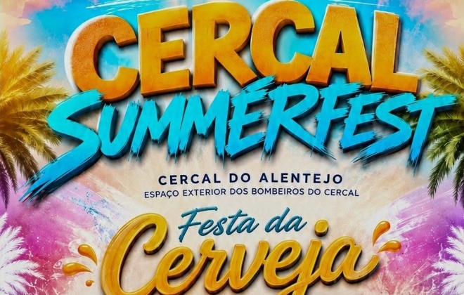 Festa da Cerveja traz Christian Lyd e Nelson Santos ao Quartel dos Bombeiros de Cercal do Alentejo