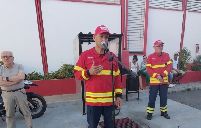 Osvaldo Santos assume funções como novo Adjunto de Comando dos Bombeiros de Odemira