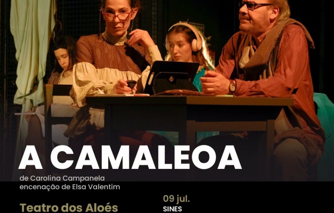 EmCena apresenta a peça de teatro “Camaleoa” em Sines, Santo André e Santiago do Cacém
