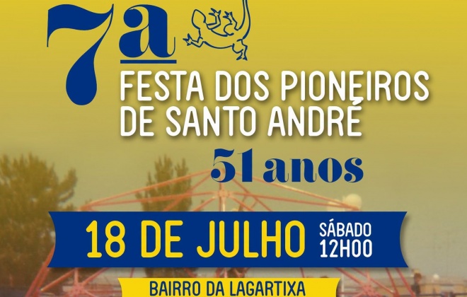 Pioneiros de Santo André celebram 51 anos no dia 18 de julho