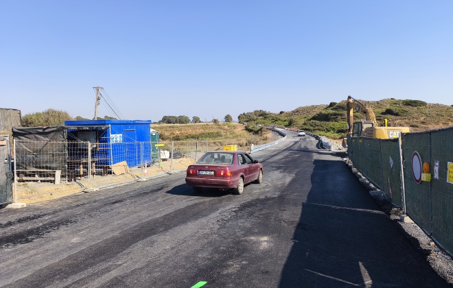 Estrada São Torpes - Porto Covo já reabriu à circulação automóvel (com áudio)