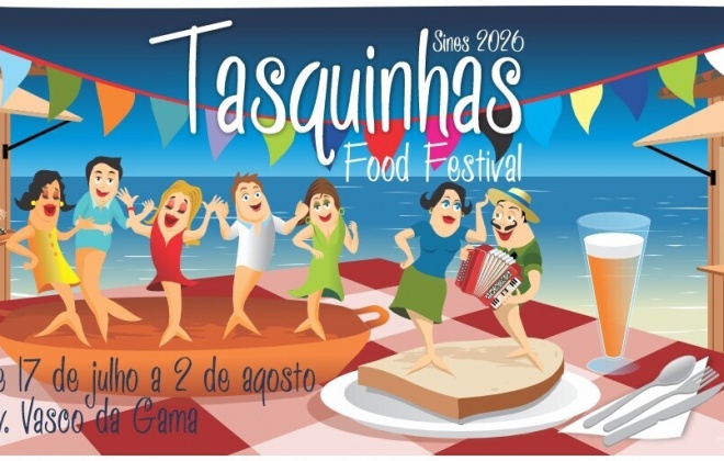 Tasquinhas de Sines 2026 trazem gastronomia e animação à Avenida Vasco da Gama (com áudio)
