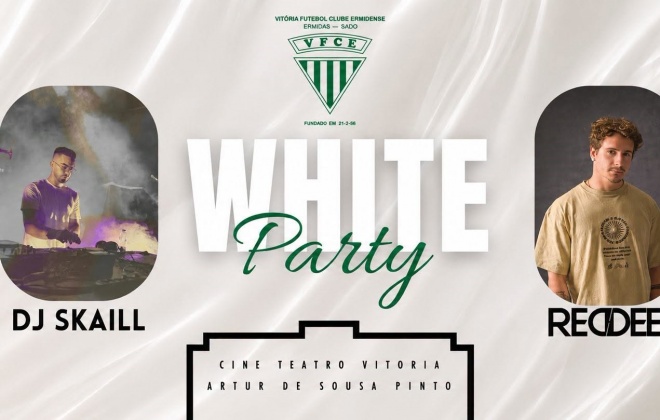 Ermidas-Sado acolhe "White Party" promovida pelo Vitória Ermidense este sábado
