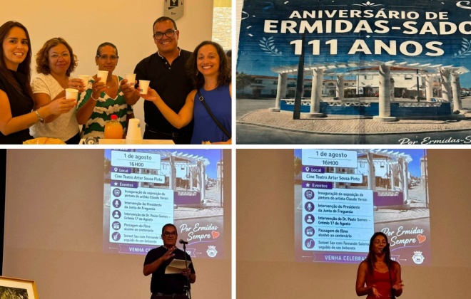 Ermidas-Sado assinalou o 111.º aniversário com um programa no Cine-Teatro Artur Sousa Pinto