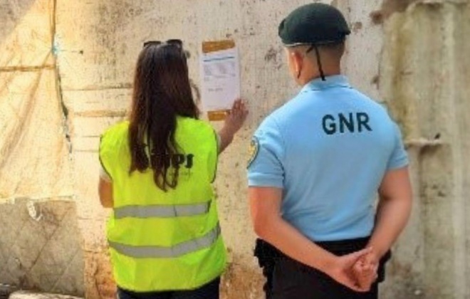 Operação conjunta da GNR e Município de Sines trava ocupações ilegais e reforça segurança pública