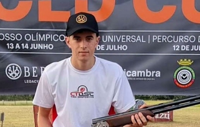 O atleta santiaguense Francisco Sebastião já está na Polónia para o Campeonato da Europa Sub-23