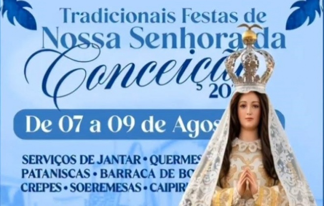 Cercal do Alentejo celebra as Festas de Nossa Senhora da Conceição de 7 a 9 de agosto